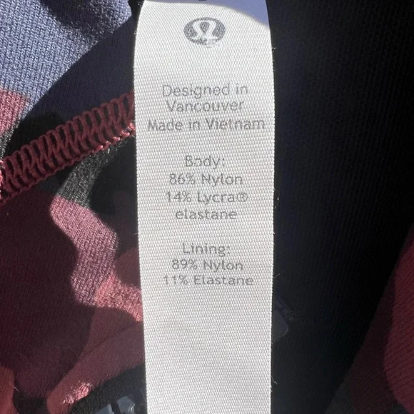 lululemon athletica Multicolor Camouflage Jacket Size Small - Picture 3 of 5